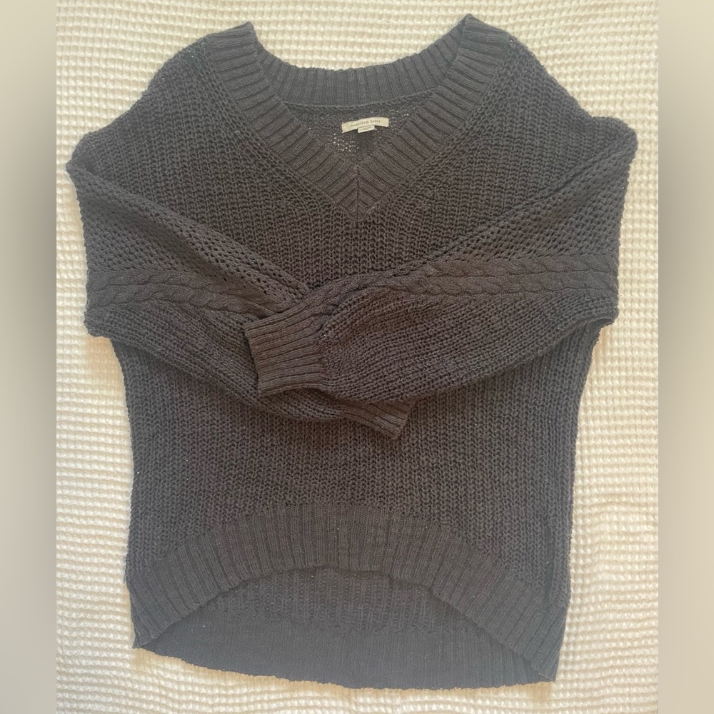 American Eagle Black Sweater
